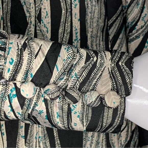 W118 by Walter Baker Blouse Long Sleeve Tie on Neck Size S - Picture 9 of 14